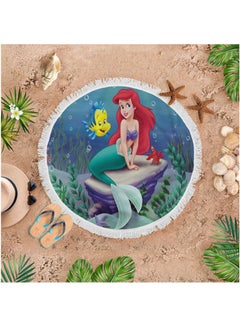 Patterned Beach Blanket combination Multicolour 145 X 387cm