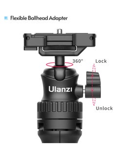 Ulanzi MT-34 Portable Extendable Selfie Stick Black  - Image 3