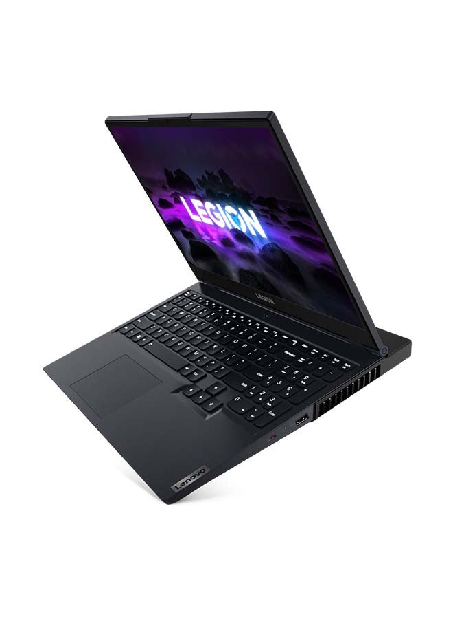 Lenovo - Legion 5 82JU0080AX Laptop With 15.6 Inch Full HD Display, 165Hz Refresh Rate, AMD Ryzen 7 5800H Processor/16GB RAM/512 SSD/6GB NVIDIA GeForce RTX 3060 Graphics Card/Windows 10 /International Version English Phantom Blue - Image 1