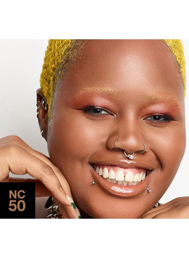 ماك كريم أساس ستوديو فيكس سائل بعامل وقاية من أشعة الشمس SPF15 NC50 - Image 5