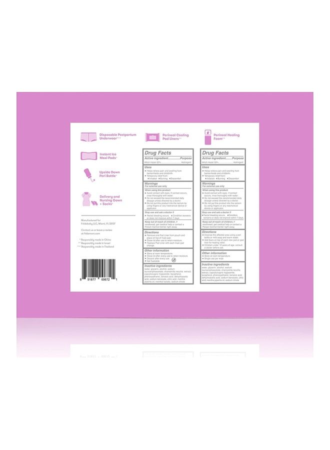 frida mom - Hospital Packing Kit for Labor, Delivery, & Postpartum Multicolour - Image 1