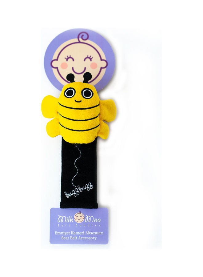 Milk & Moo Buzzy Bee Seat Belt Cover  - Image 4