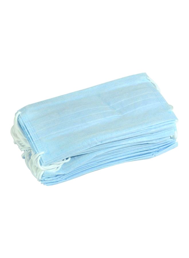 لوازم مجموعة أقنعة الوجه للاستخدام مرة واحدة من 50 قطعة - Image 1