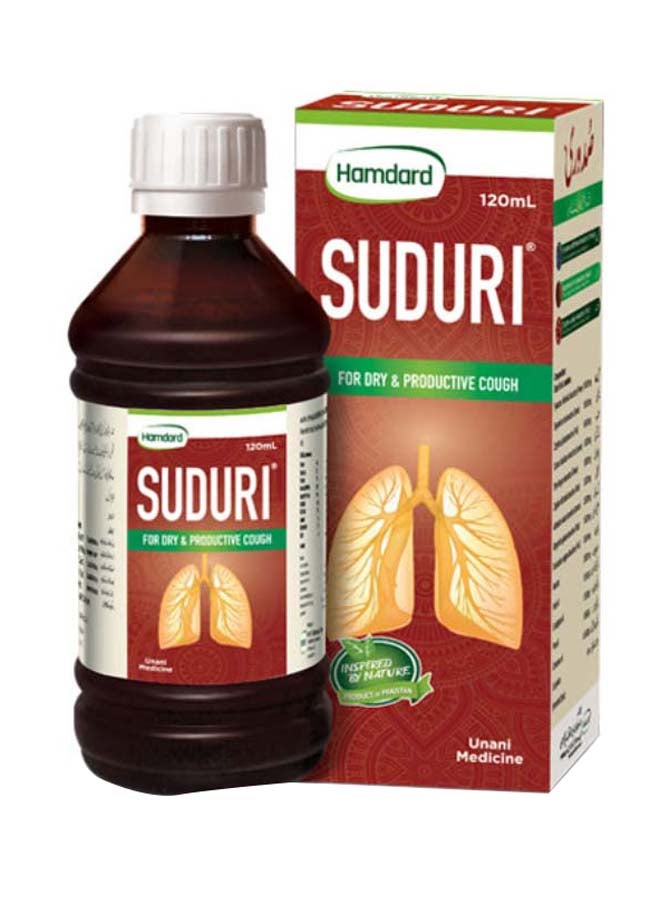 Hamdard - Suduri Cough Syrup 120ml - Image 1