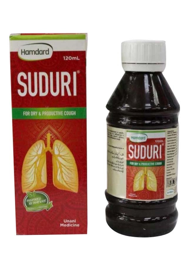 Hamdard - Suduri Cough Syrup 120ml - Image 1