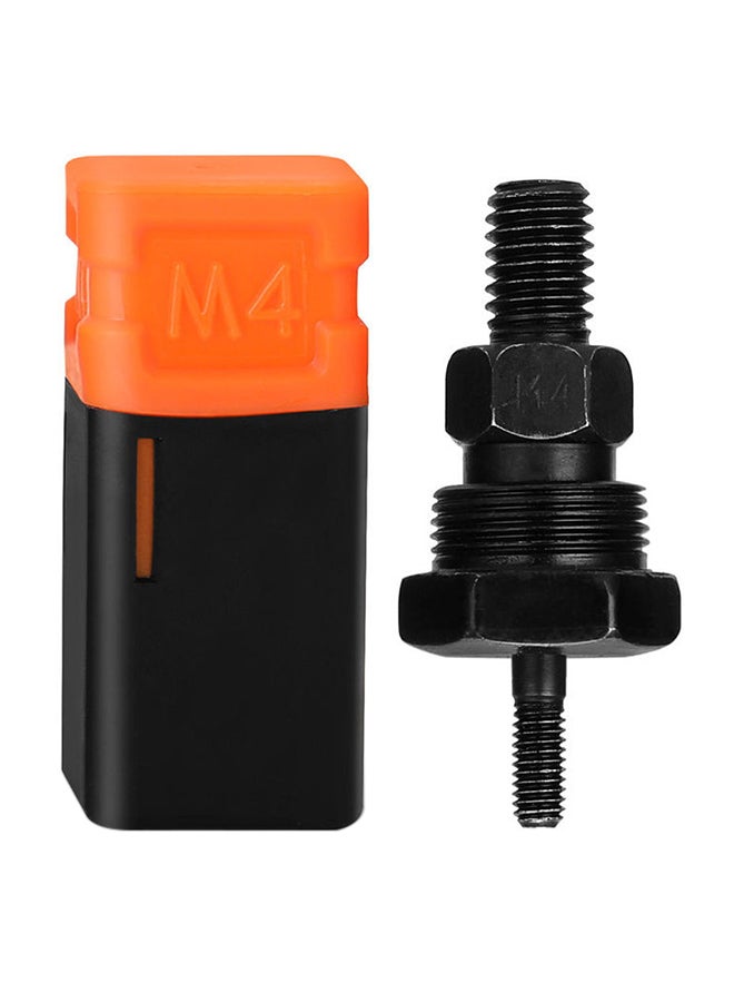 Riveter Machine Accessory Black/Orange 5.8x2.5x2.5cm - Image 1