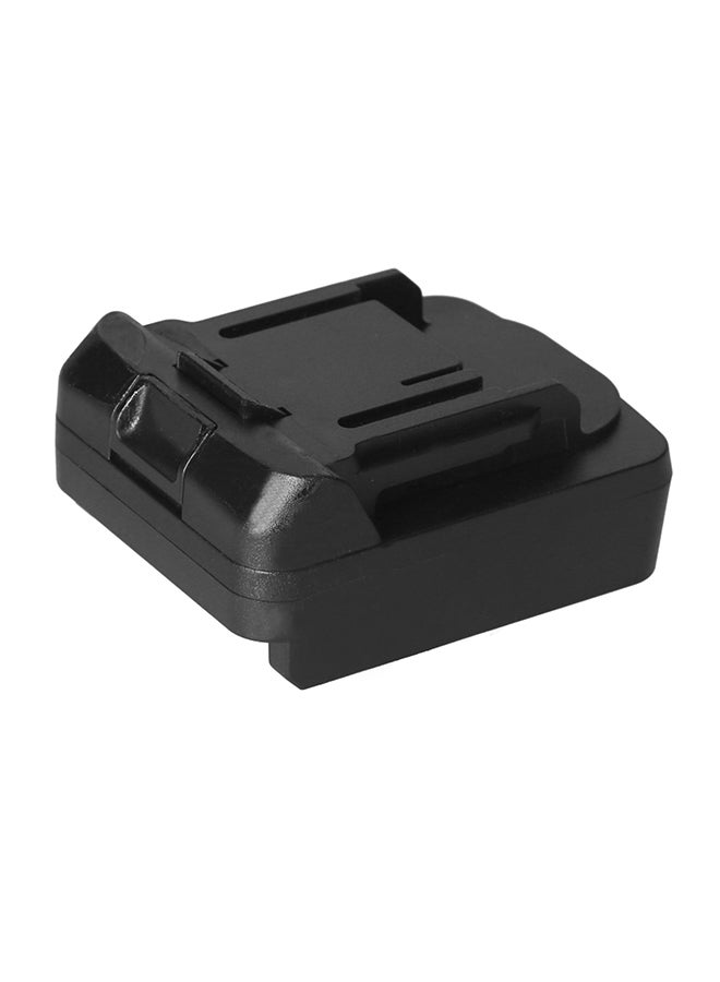 KKmoon Lithium Battery Convert Adapter 11.5x5.5x8.8cm Black  - Image 2