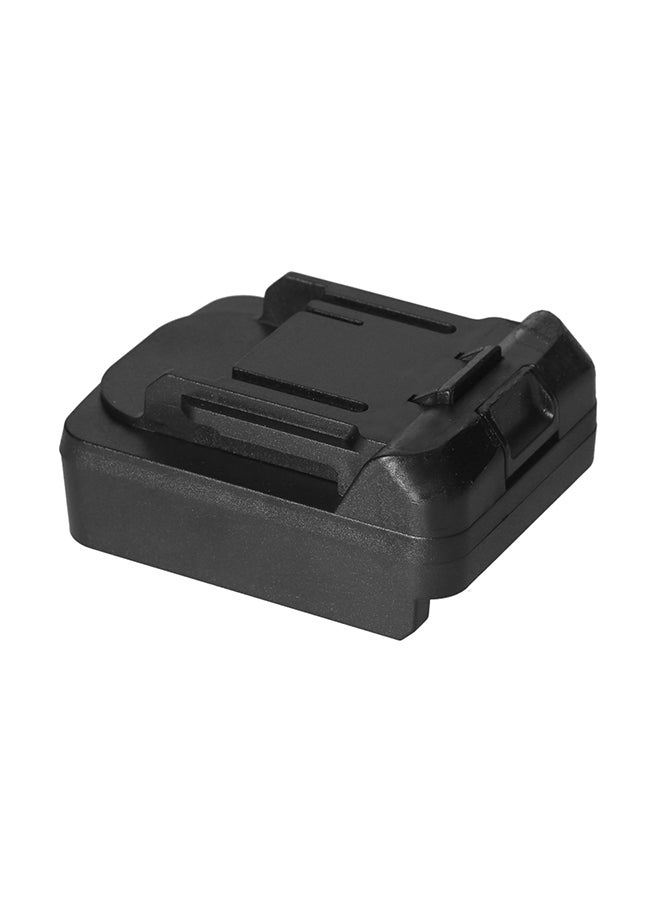 KKmoon - Lithium Battery Convert Adapter 11.5x5.5x8.8cm Black - Image 1