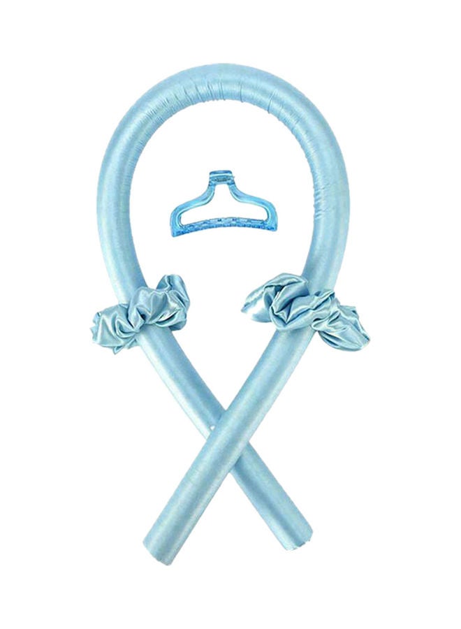 Headband Hair Curlers Hair Styling Tools Blue - Image 1