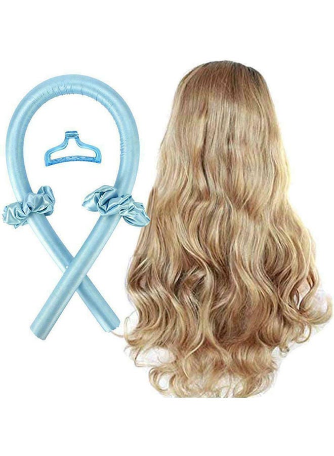 Headband Hair Curlers Hair Styling Tools Blue - Image 2