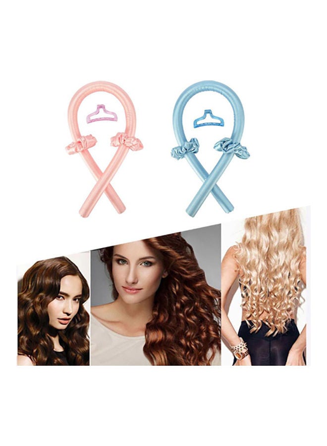 Headband Hair Curlers Hair Styling Tools Blue - Image 5