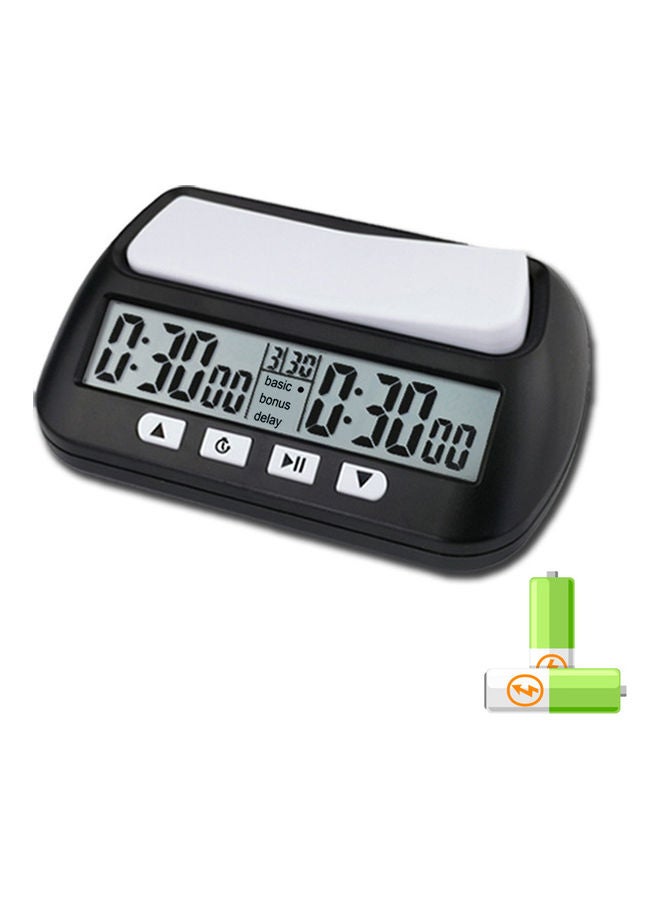 Generic - 3-in-1 Multipurpose Portable Professional Chess Clock 15.00x5.00x10.00cm - Image 1
