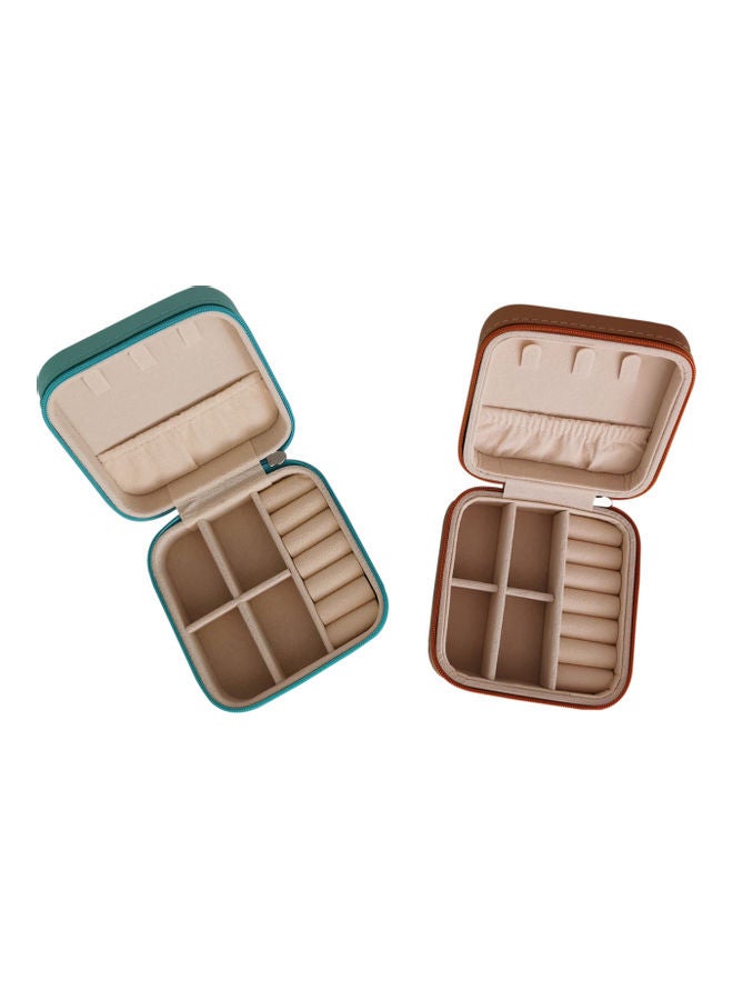 Generic - 2-Piece Portable Travel Jewellery Organizer Set - Image 1