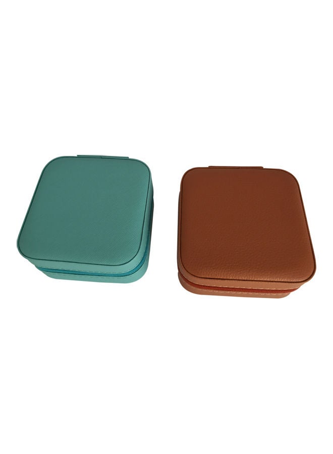 Generic - 2-Piece Portable Travel Jewellery Organizer Set - Image 1