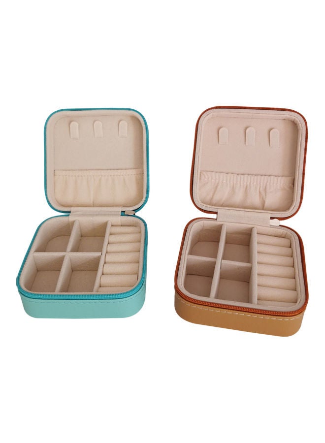 Generic - 2-Piece Portable Travel Jewellery Organizer Set - Image 1