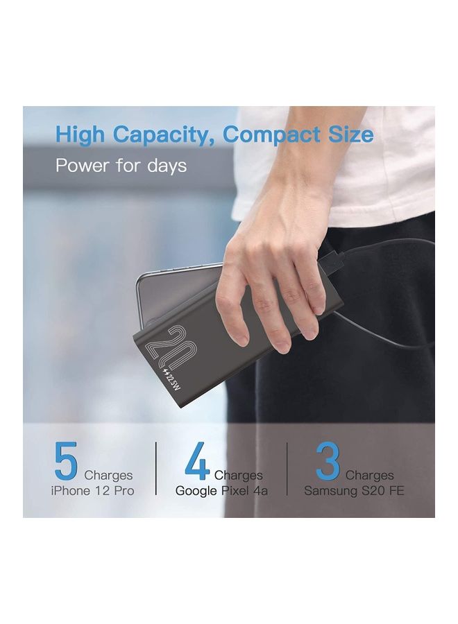 Yoobao 200000 mAh Powerlight 20000 Quick Charger Black - Image 2