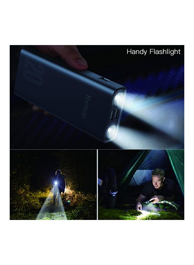 Yoobao 200000 mAh Powerlight 20000 Quick Charger Black - Image 5