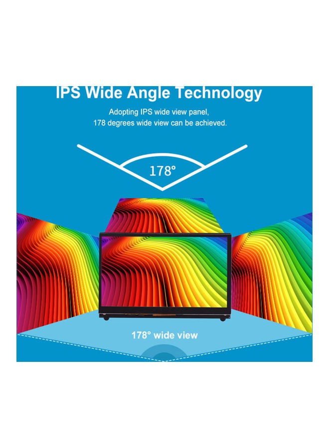 Aibecy 7-Inch HD IPS Touchscreen Portable Monitor with Cable and Screws Kit Black - Image 2
