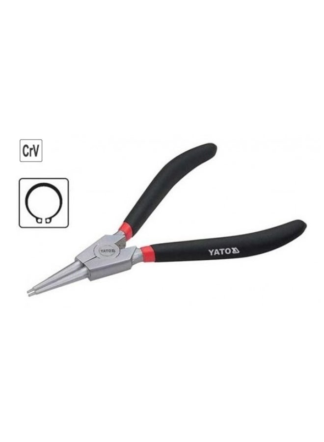 Yato Circlip Pliers Internal Straight 200mm Cr-V YT-2146 Black - Image 2