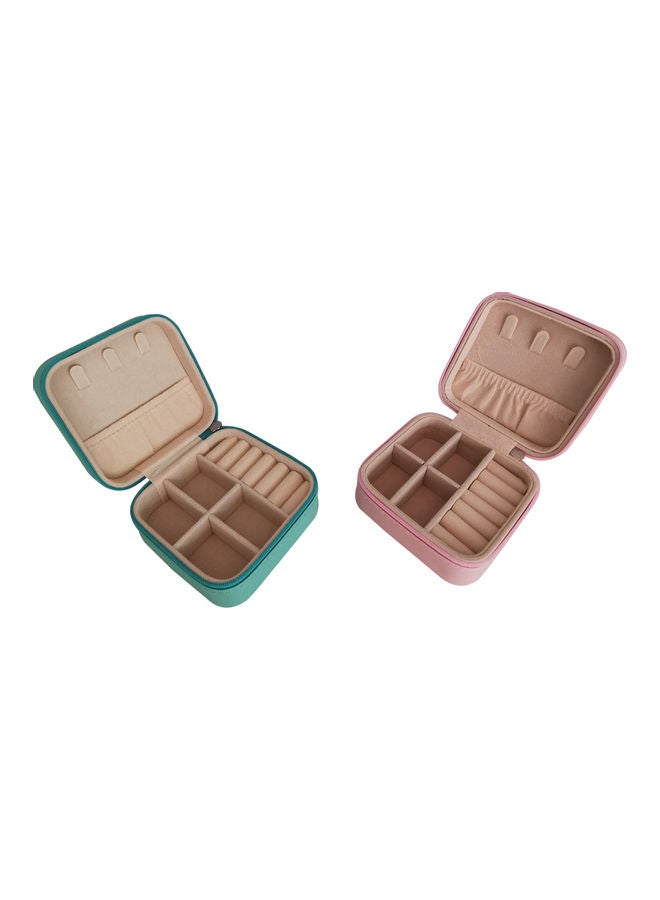 Generic - 2-Piece Portable Travel Jewellery Organizer Set - Image 1