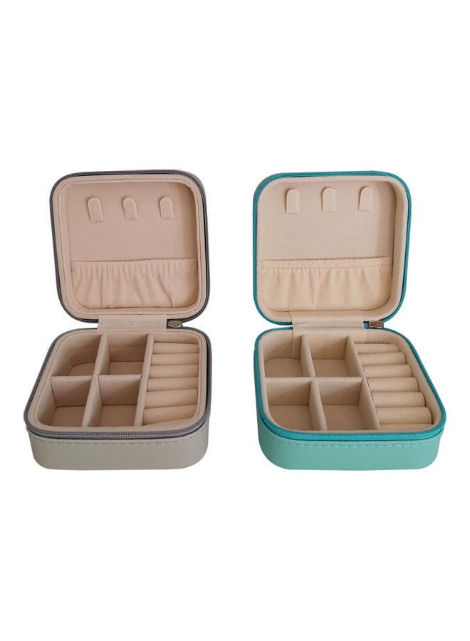 Generic - 2-Piece Portable Travel Jewellery Organizer Set - Image 1