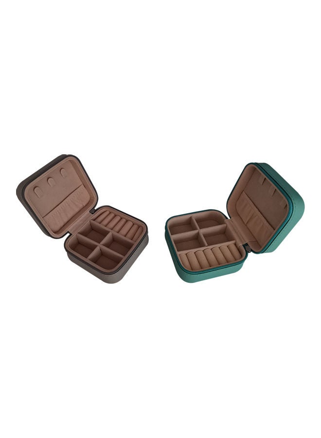 Generic - 2-Piece Portable Travel Jewellery Organizer Set - Image 1