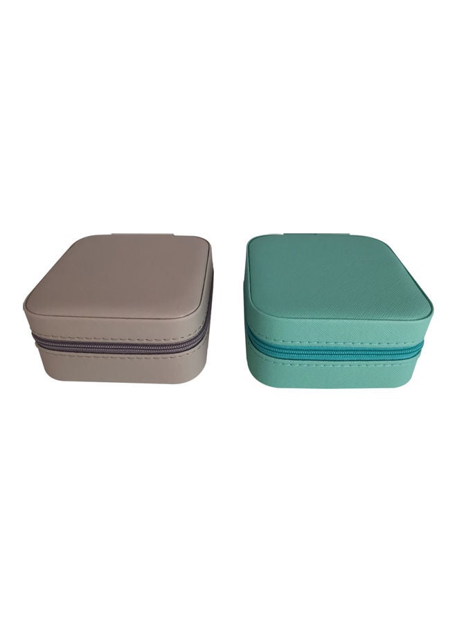 Generic - 2-Piece Portable Travel Jewellery Organizer Set - Image 1