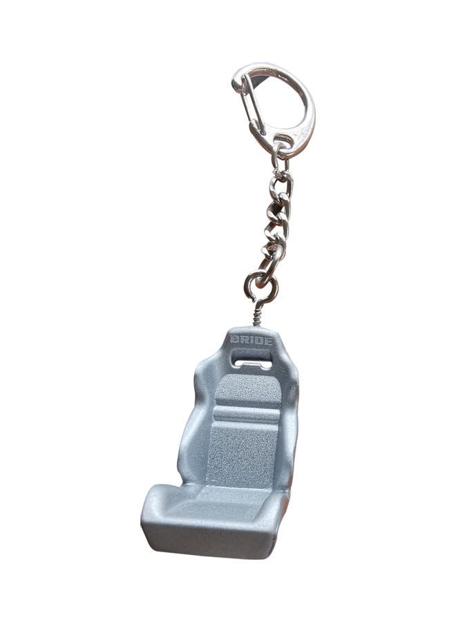 Generic Bride Car Seat Key Chain Silver  - Image 1