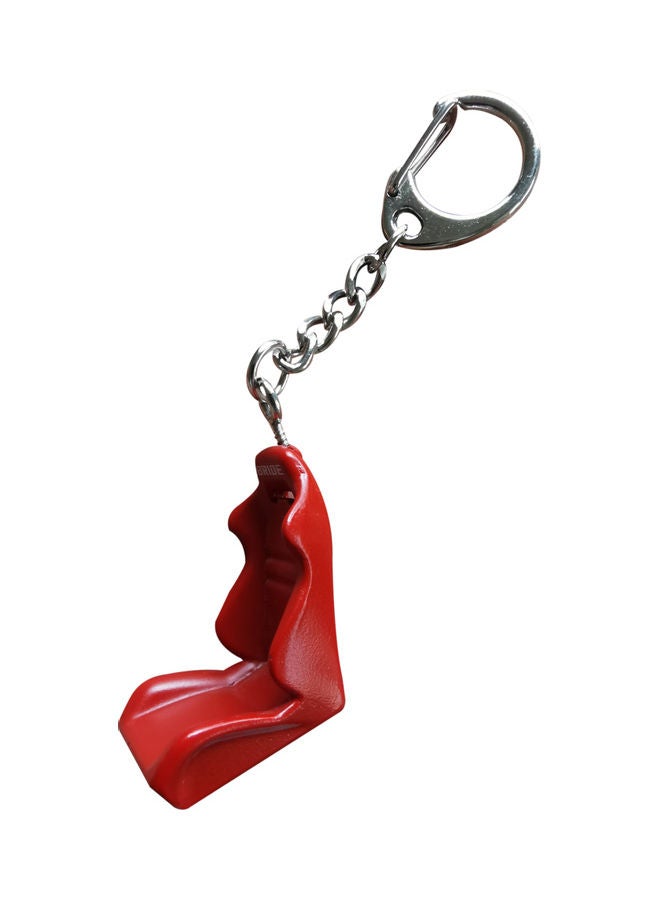 Generic Automotive Racing Seat Key Chain Red  - Image 4