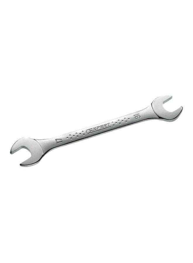 EXPERT Open End Wrench Silver