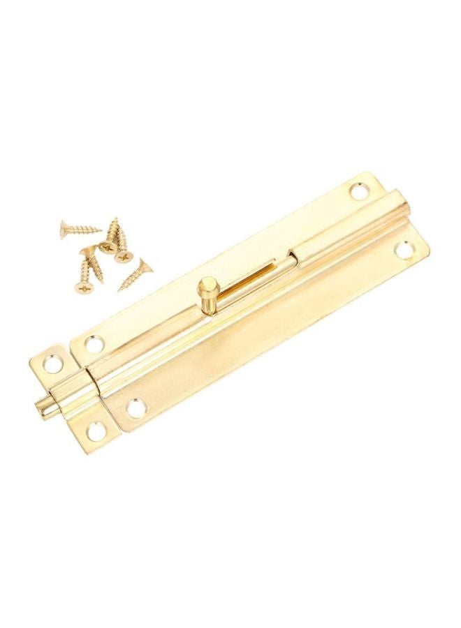 LAWAZIM - Matte Door Latch Gold 6inch - Image 1
