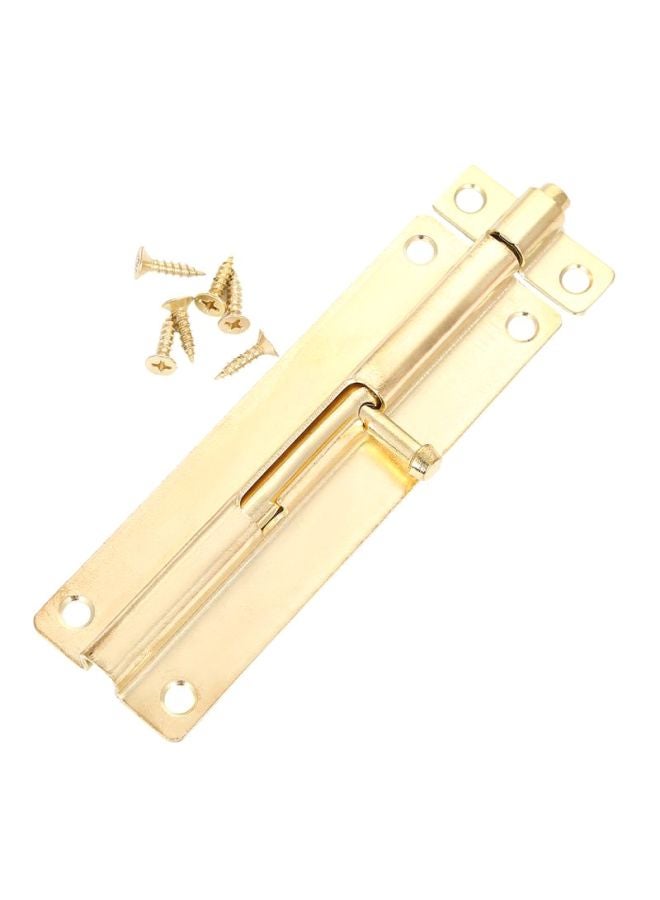 LAWAZIM - Matte Door Latch Gold 6inch - Image 1