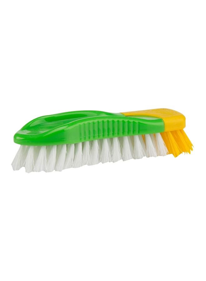 Hand Brush Green/Yellow/White