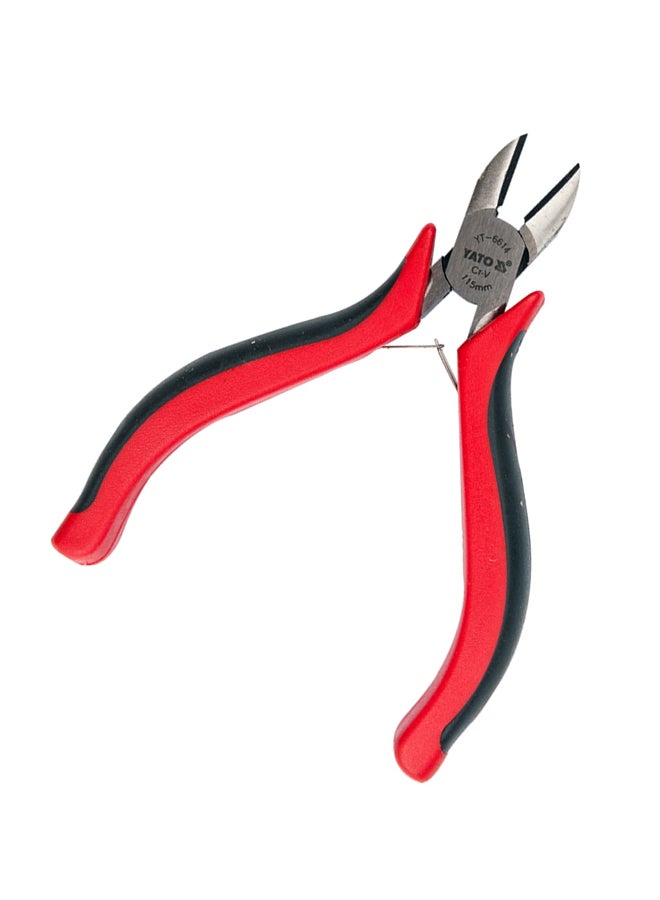 ياتو زرادية صغيرة للقطع بجانب قطري أحمر/أسود/فضي - Image 3