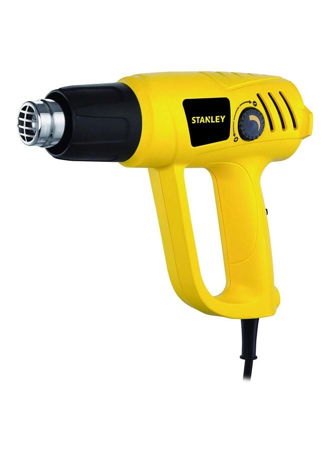 Stanley - Variable Speed Heat Gun Yellow/Black/Silver 23x8x9.2cm - Image 1
