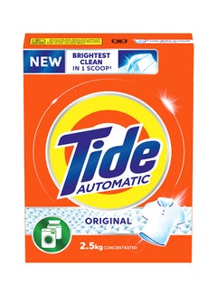 Tide Automatic Powder Detergent Original Scent White 2.5kg  - Image 1
