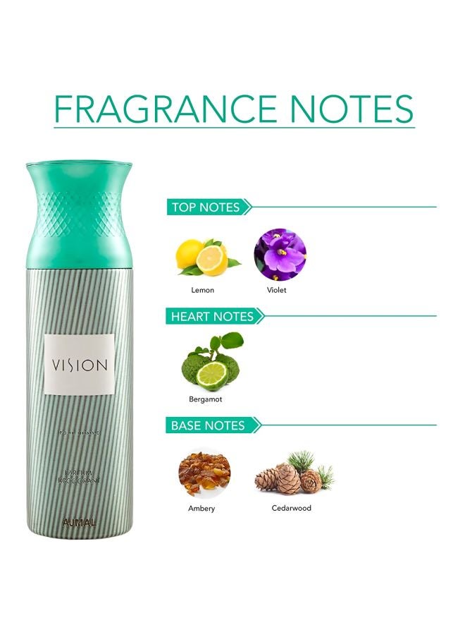 Ajmal Ajmal Vision Parfum Deoderant - Multicolour 200ml  - Image 3