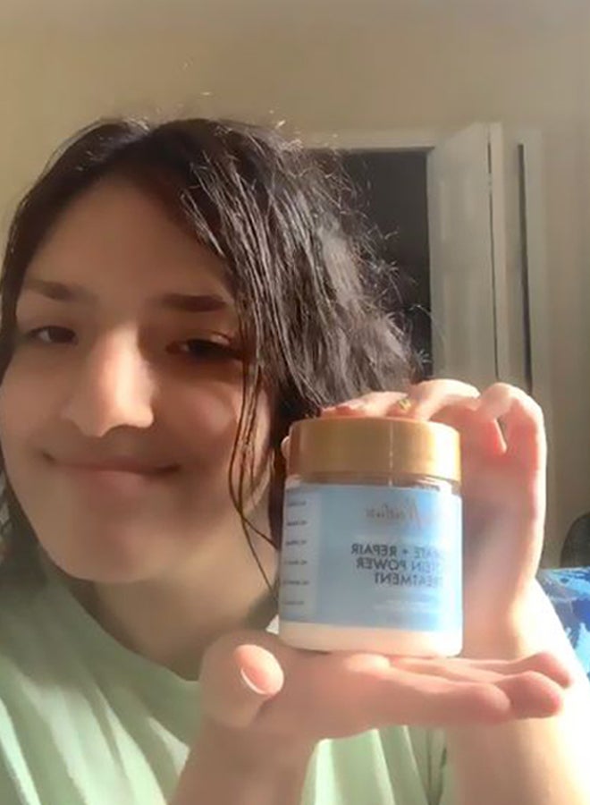 SheaMoisture - Shea Moisture Manuka Honey & Yogurt Hydrate + Repair Protein-Strong Treatment White - Image 1