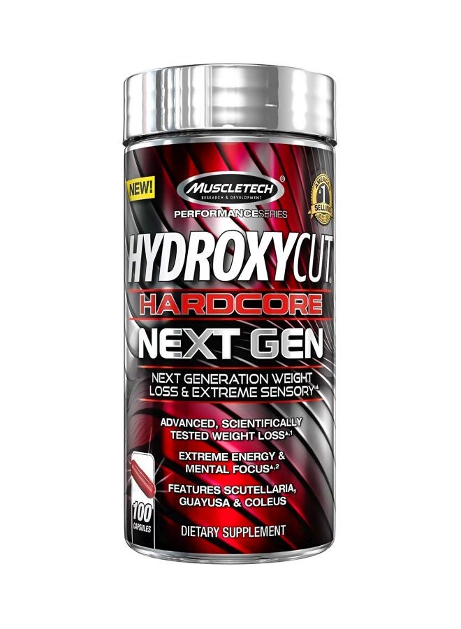 MuscleTech - HYDROXYCUT HARDCORE NEXT GEN Capsules - Image 1