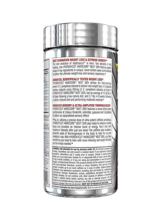 MuscleTech - HYDROXYCUT HARDCORE NEXT GEN Capsules - Image 1