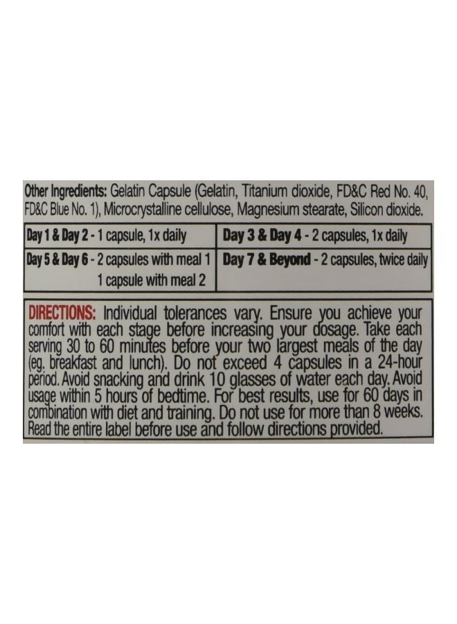 MuscleTech - HYDROXYCUT HARDCORE NEXT GEN Capsules - Image 1