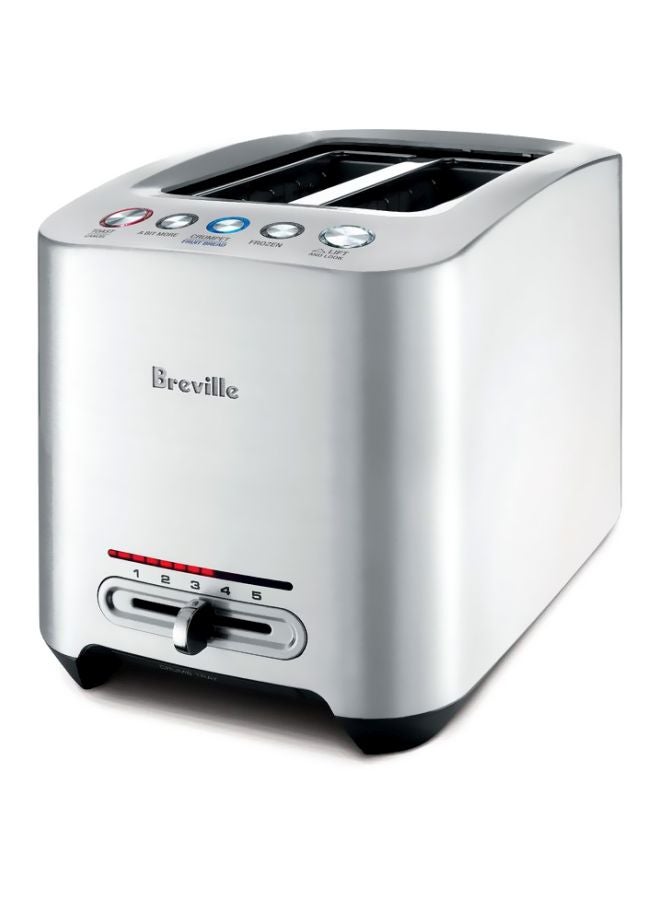 The Smart Toast 2 Slice Toaster 1000.0 W BTA825BSS Silver