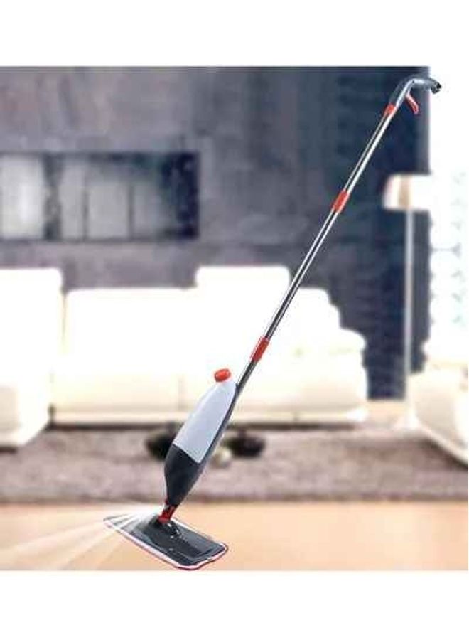 فاشون هوم ممسحة بخاخ مع مجموعة من 3 وسائد تنظيف للأرضيات أبيض 110سم - Image 3