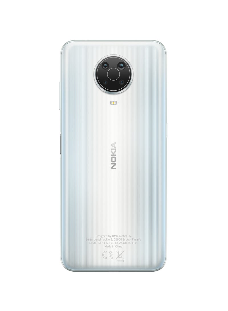 NOKIA - G20 Dual SIM Glacier Silver  4GB RAM 128GB 4G LTE - Middle East Version - Image 1