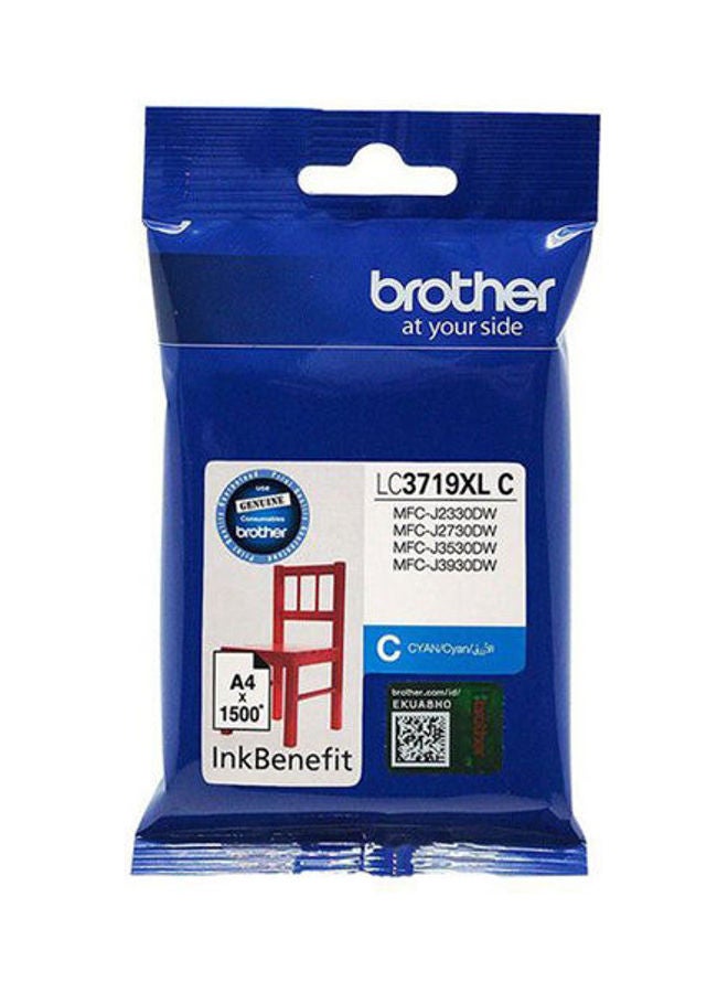 بروذر خرطوشة حبر بإنتاجية فائقة تبلغ 1500 صفحة أزرق سماوي - Image 1