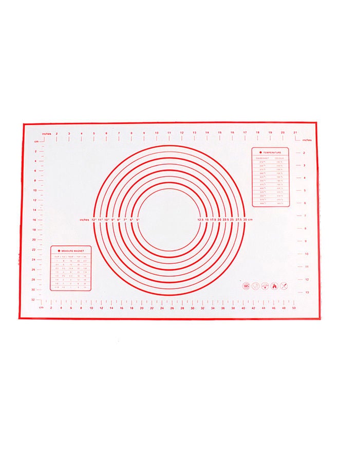 Dough Maker Mat Red/White  - Image 1