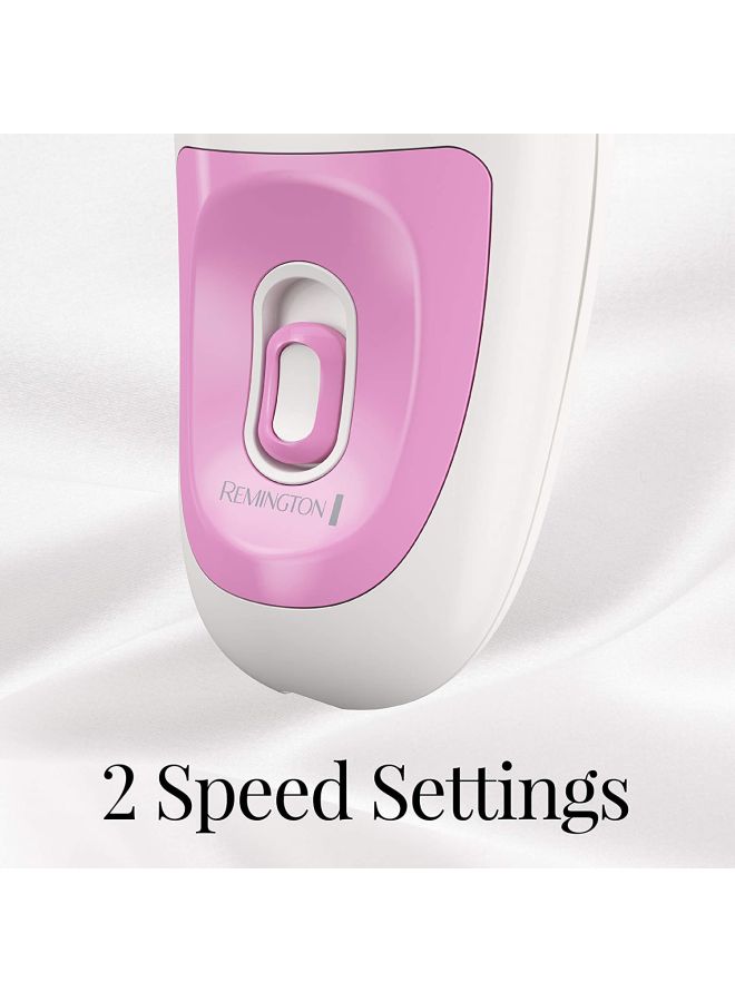 REMINGTON Electric Total Coverage Epilator White/Pink/Silver  - Image 5