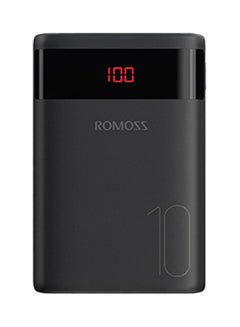 ROMOSS Power Bank Simple10 Dual USB LED Indicator Black 