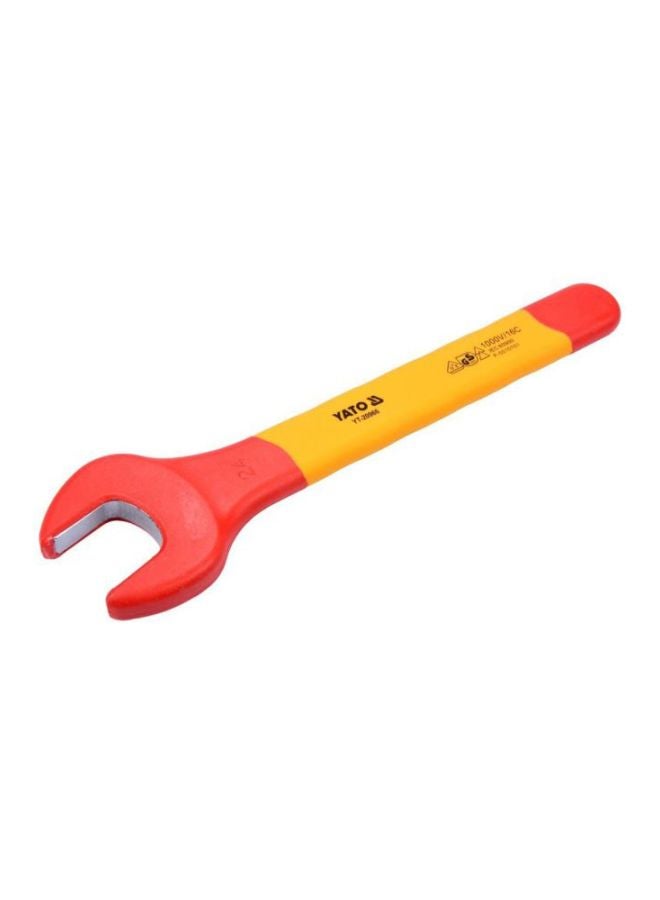 Yato Insulated Open End Wrench 24mm VDE-1000V YT-20966 Yellow/Orange - Image 2