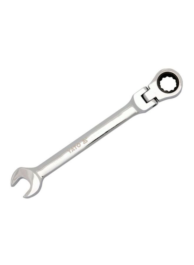 Yato Flexible Combination Ratchet Wrench 24mm W/Plastic HangerYT-1690 Silver - Image 2